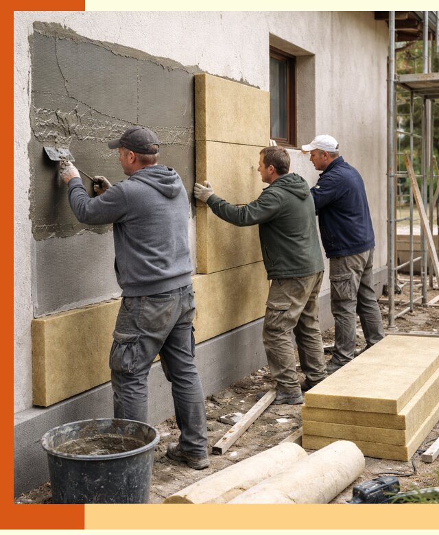 Утепление частного дома в Борисоглебске — тепло, экономия и надежность