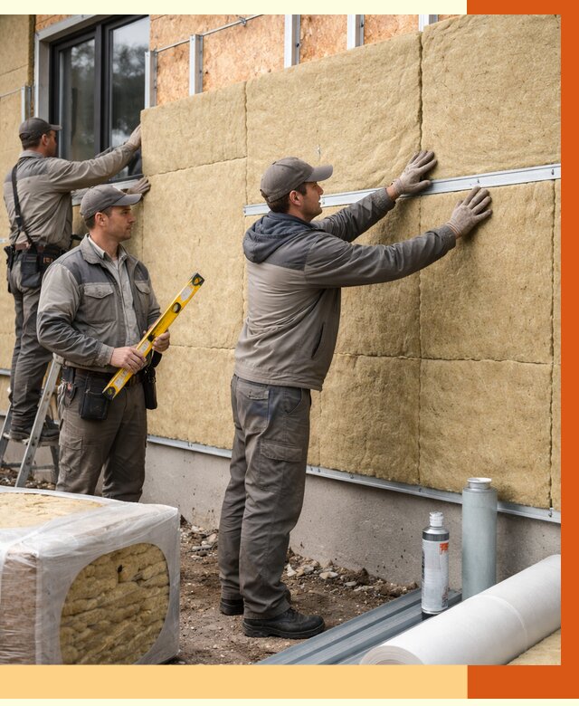 Утепление дома из SIP панелей в Борисоглебске от 6450 руб./м² под ключ | ТепломастерБрс