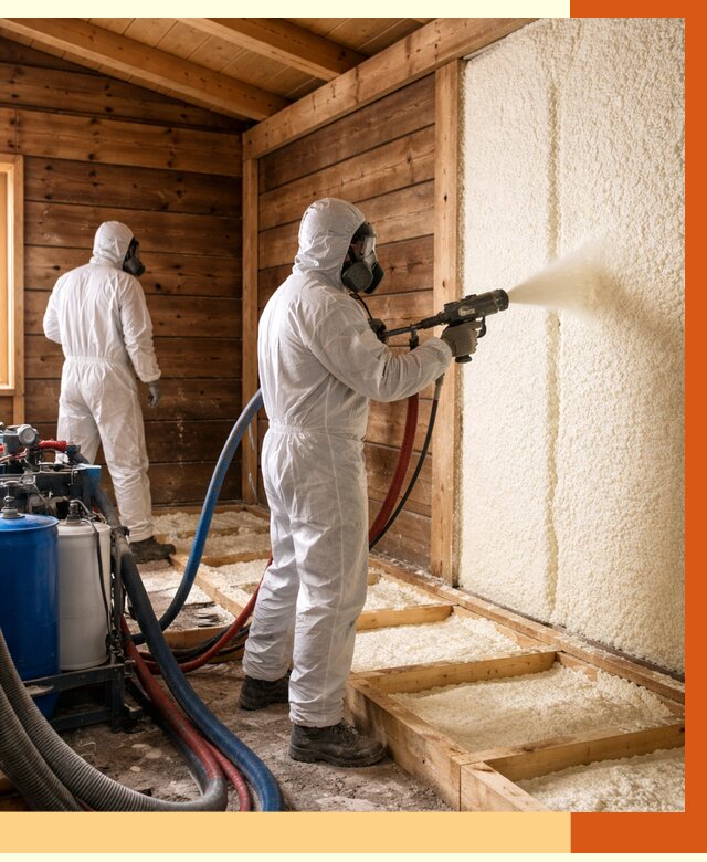 Утепление бани ппу в Борисоглебске под ключ от 4370 руб./м2 | ТепломастерБрс - напыление и монтаж ппу