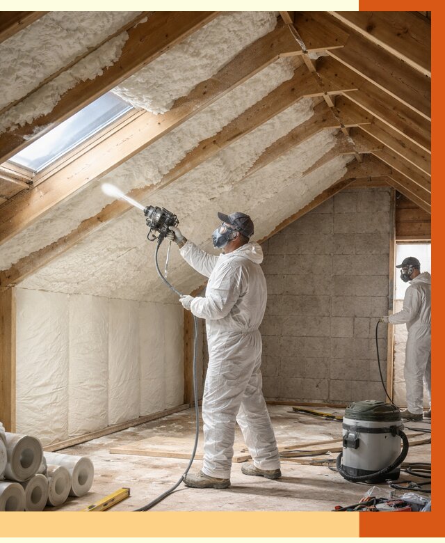 Утепление мансарды ППУ в Борисоглебске от 2861 руб./м² — заказать под ключ | ТепломастерБрс