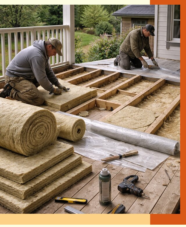 Утепление террасы в Борисоглебске от 4370 руб./м2 — утеплить террасу под ключ | ТепломастерБрс