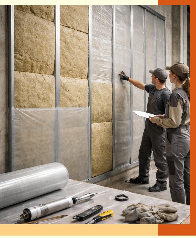 Утепление склада химсырья в Борисоглебске от 4682 руб. под ключ | ТепломастерБрс