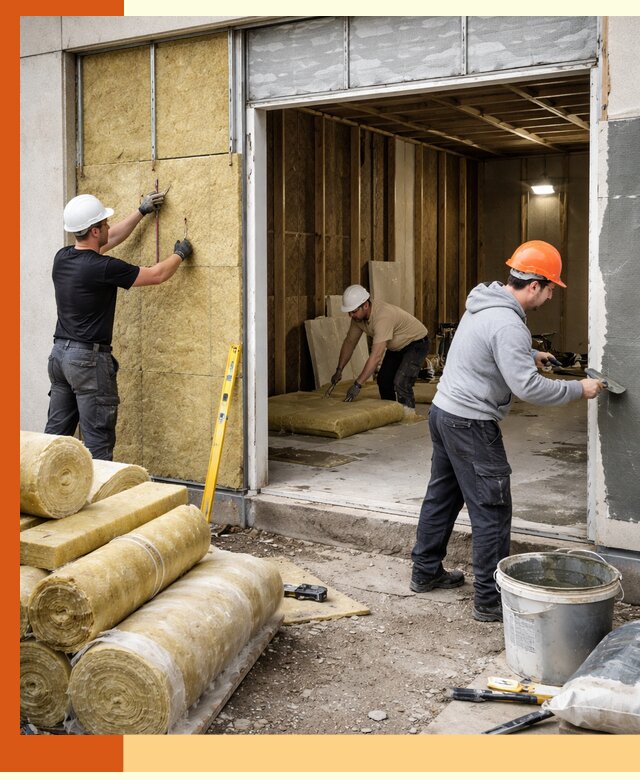 Утепление торгового павильона в Борисоглебске — качественно и энергоэффективно