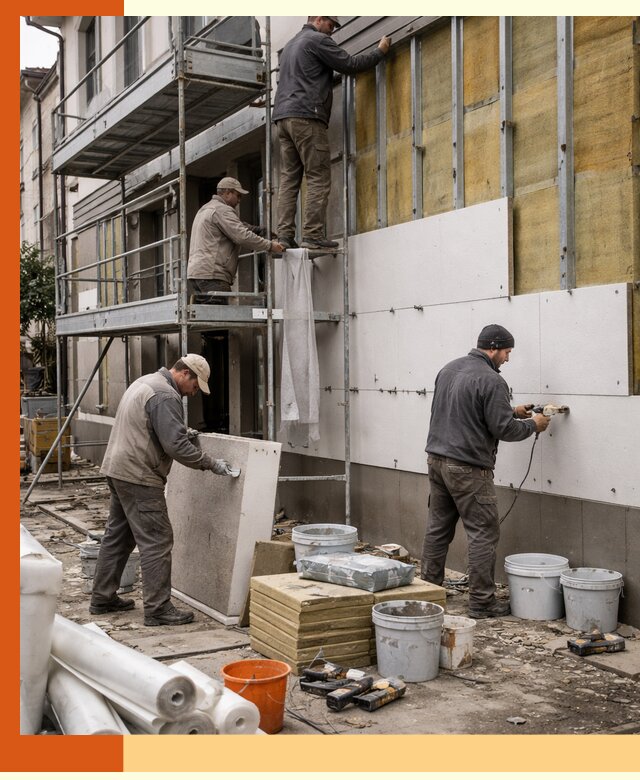 Утепление гостиницы под ключ в Борисоглебске с гарантией качества