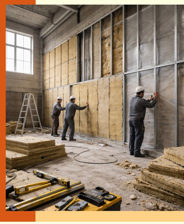 Утепление спортивного зала в Борисоглебске качественно и недорого