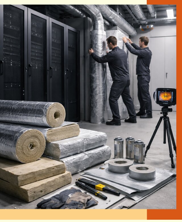 Утепление серверной в Борисоглебске от 8843 руб./м² — комплексно под ключ | ТепломастерБрс