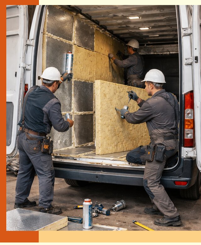 Утепление фургона-рефрижератора в Борисоглебске для сохранения температуры