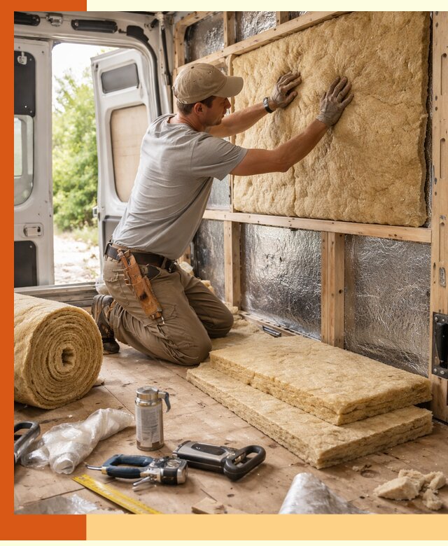 Утепление кемпера под ключ в Борисоглебске с гарантией качества