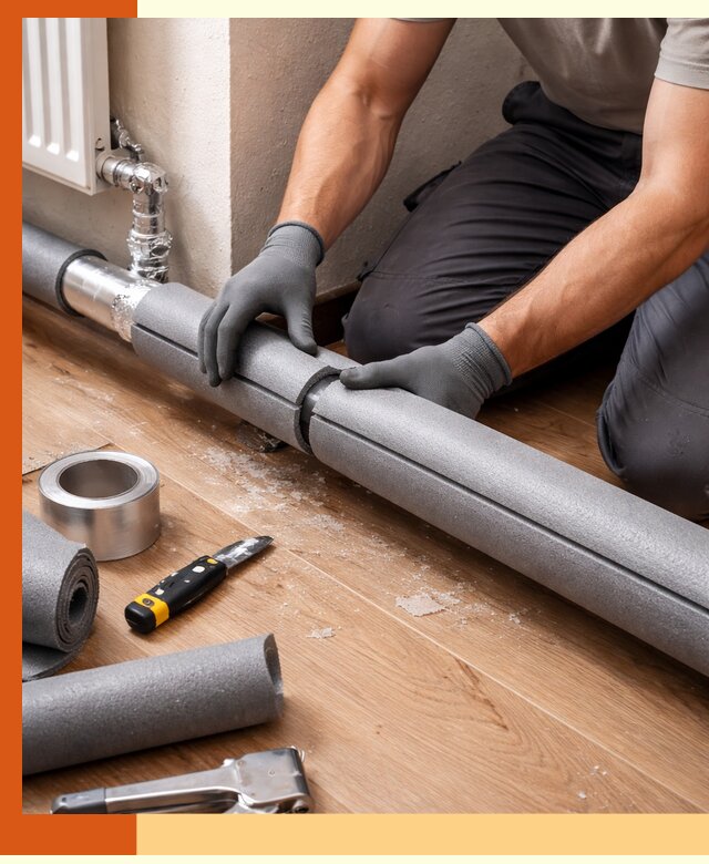 Утепление труб отопления в Борисоглебске: теплоизоляция и защита сети