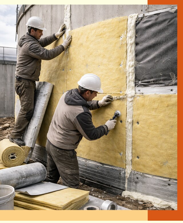 Утепление резервуара в Борисоглебске от 28611 руб/м2 — монтаж ППУ и комплекс под ключ | ТепломастерБрс