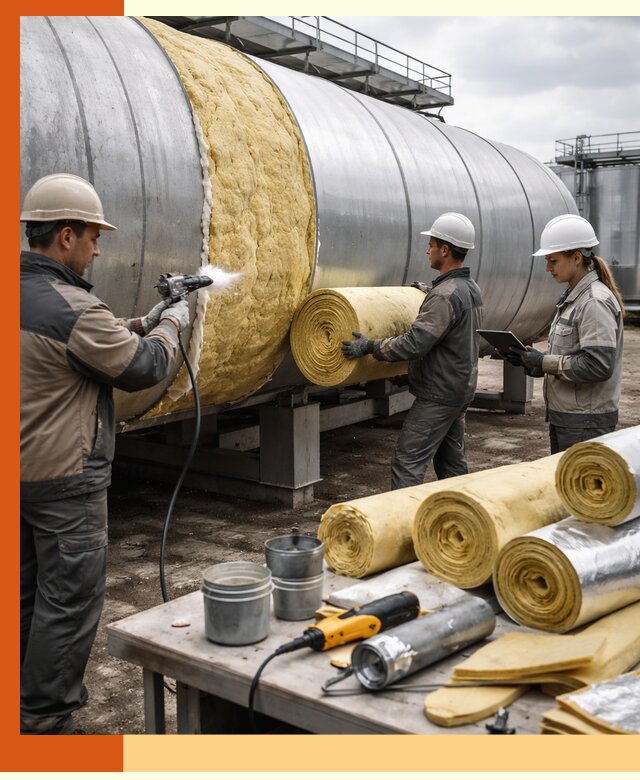 Утепление цистерны в Борисоглебске — утеплители и монтаж под ключ