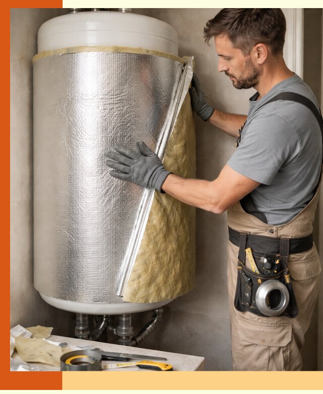 Утепление бойлера в Борисоглебске для снижения теплопотерь и экономии энергии