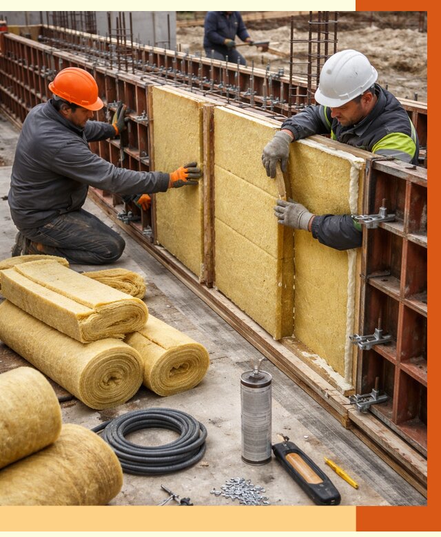 Теплоизоляция опалубки в Борисоглебске от 7491 руб. за м2 — услуги и монтаж | ТепломастерБрс