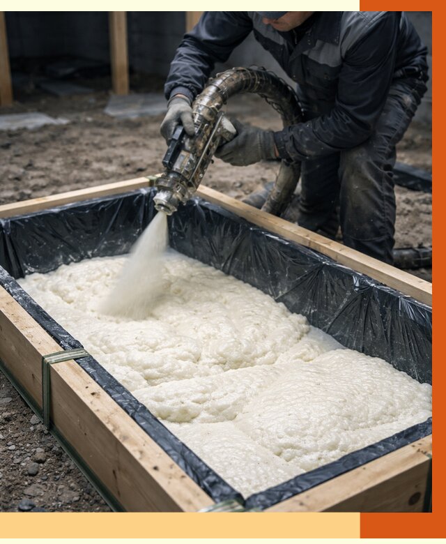 Заливка ППУ в формы в Борисоглебске от 2601 руб. — утепление форм под ключ | ТепломастерБрс