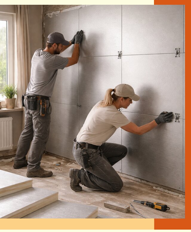 Утепление PIR панелями в Борисоглебске от 4370 руб. под ключ | ТепломастерБрс