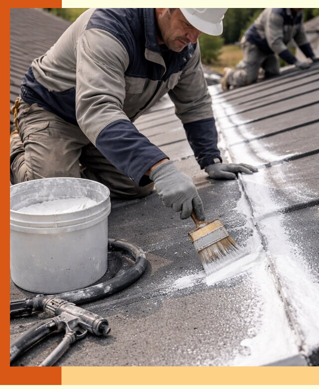 Утепление кровли жидкой теплоизоляцией в Борисоглебске