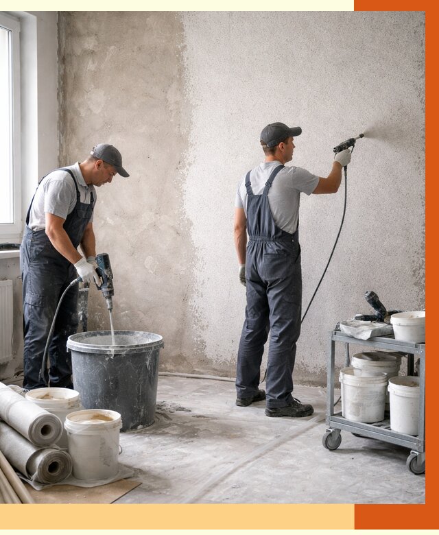 Утепление стен жидкой теплоизоляцией в Борисоглебске от 4370 руб/м² | ТепломастерБрс