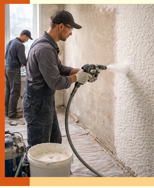 Утепление стен жидкой теплоизоляцией в Борисоглебске для квартир и домов