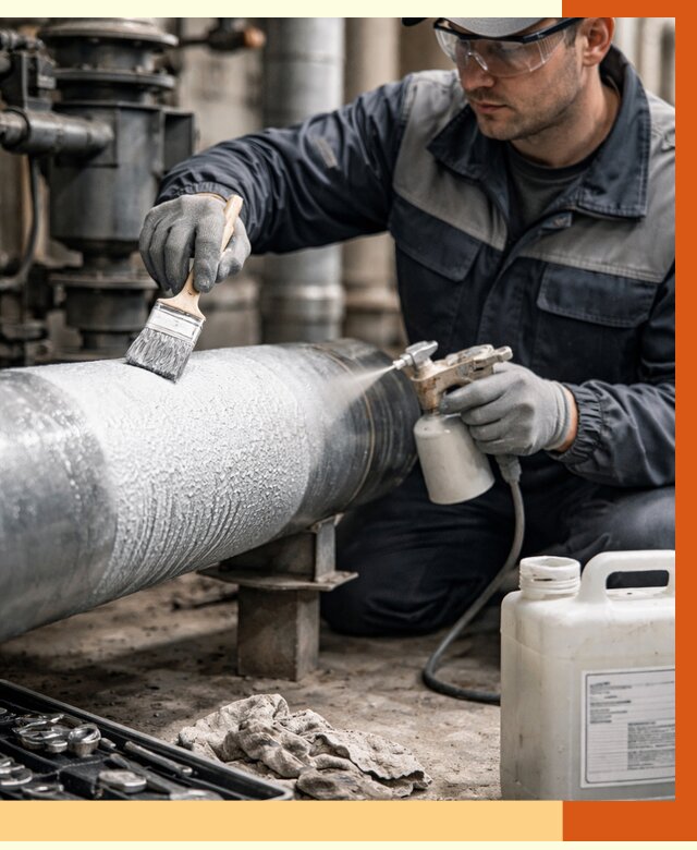 Утепление оборудования жидкой теплоизоляцией в Борисоглебске от 4682 руб. | ТепломастерБрс