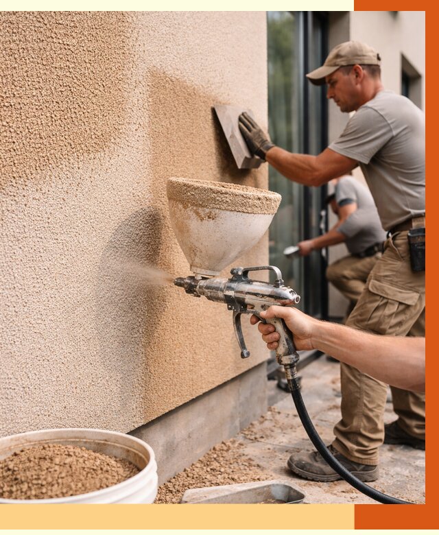 Утепление фасада жидкой пробкой в Борисоглебске от 4994 руб./м² под ключ | ТепломастерБрс