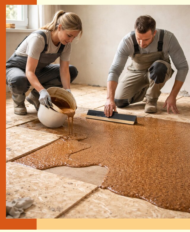 Утепление пола жидкой пробкой в Борисоглебске для квартир и домов