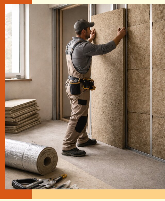 Шумоизоляция дома в Борисоглебске — комплексная защита от шума