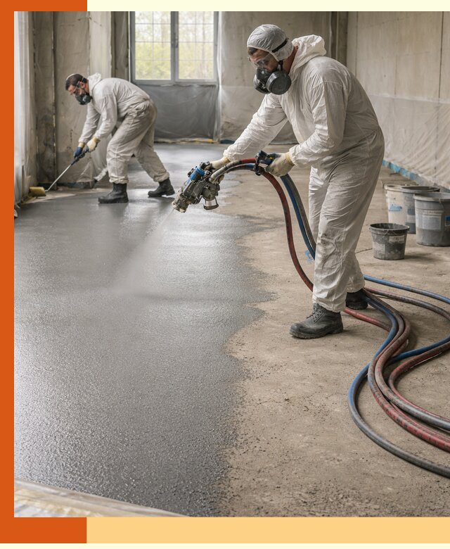 Гидроизоляция полимочевиной полов и конструкций в Борисоглебске