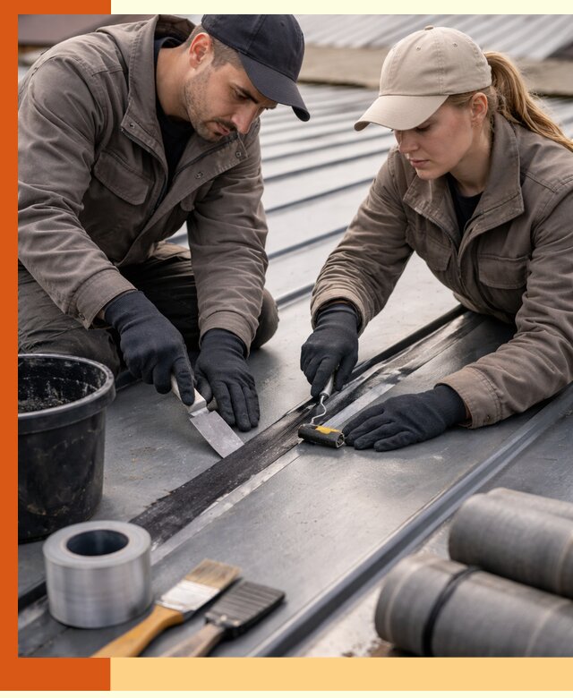 Гидроизоляция фальцевой кровли в Борисоглебске качественно и надежно