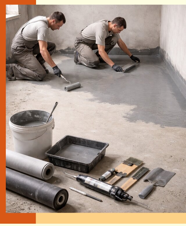 Гидроизоляция пола в Борисоглебске — надежная защита от влаги и протечек