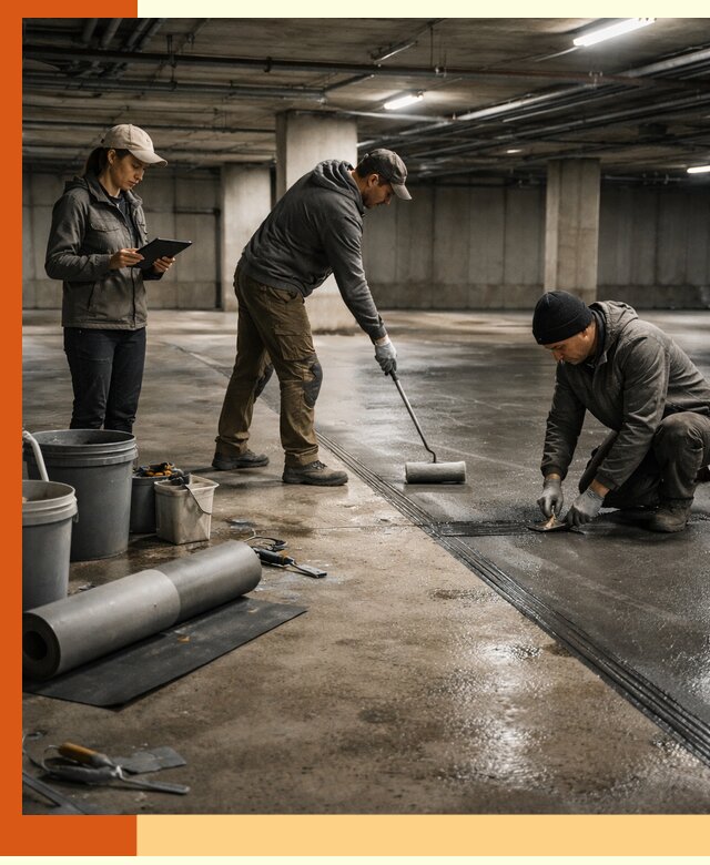 Гидроизоляция паркинга в Борисоглебске: качественная защита зданий