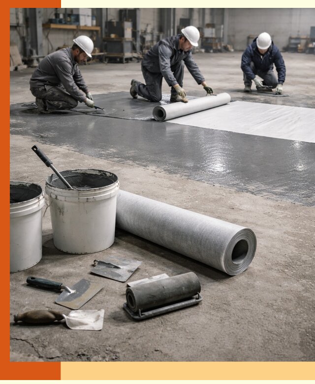 Гидроизоляция промышленного пола в Борисоглебске — защита и долговечность