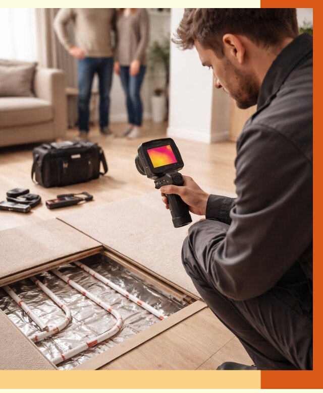 Тепловизионное обследование теплого пола в Борисоглебске от 4682 руб. — ТепломастерБрс