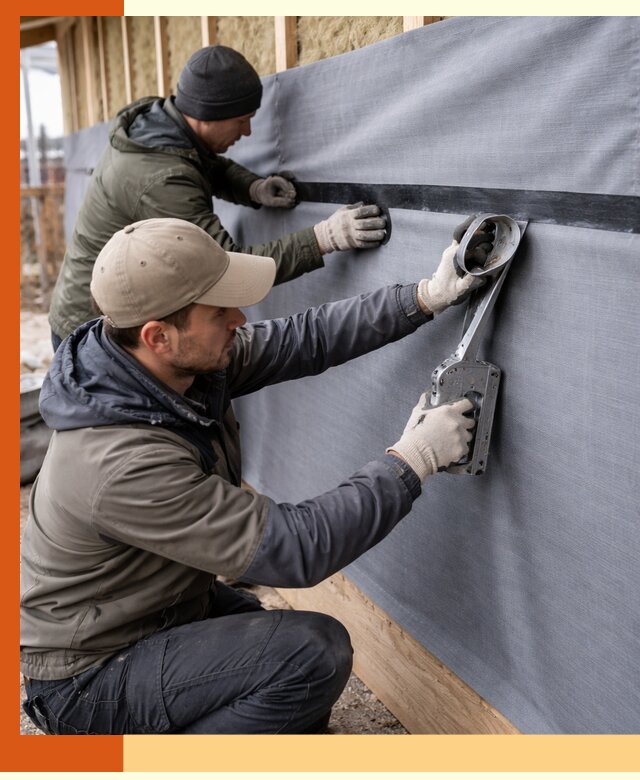 Монтаж ветроизоляции зданий и конструкций в Борисоглебске