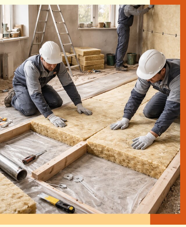 Восстановление теплоизоляции в Борисоглебске от 8843 руб. — ремонт утепления под ключ | ТепломастерБрс