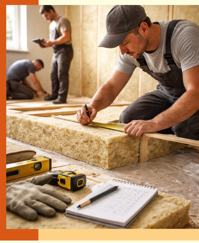 Расчет толщины утеплителя для зданий и помещений в Борисоглебске