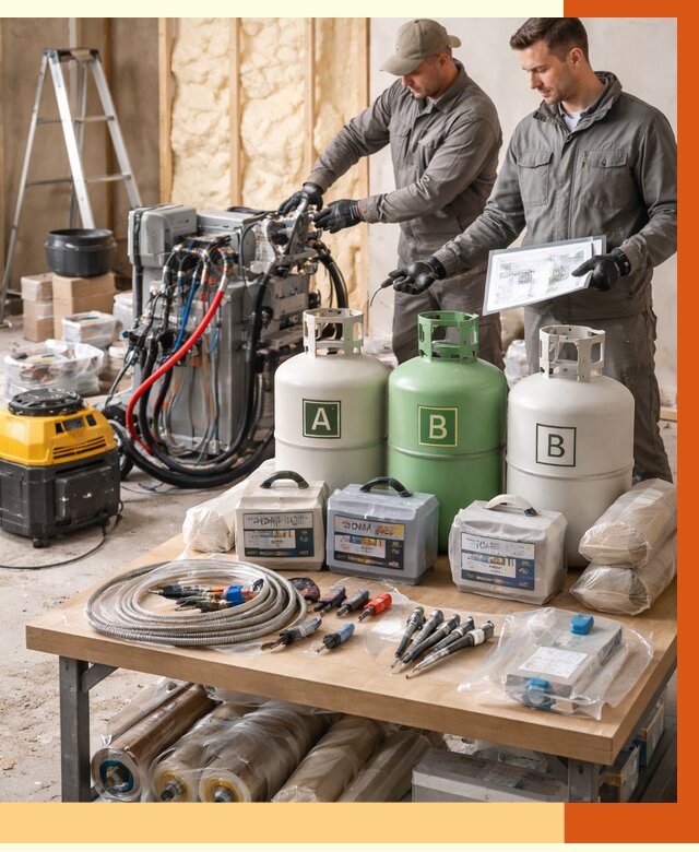 Продажа компонентов ППУ с консультацией в Борисоглебске от 4370 руб. | ТепломастерБрс